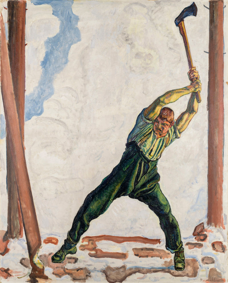 Drwal - Ferdinand Hodler