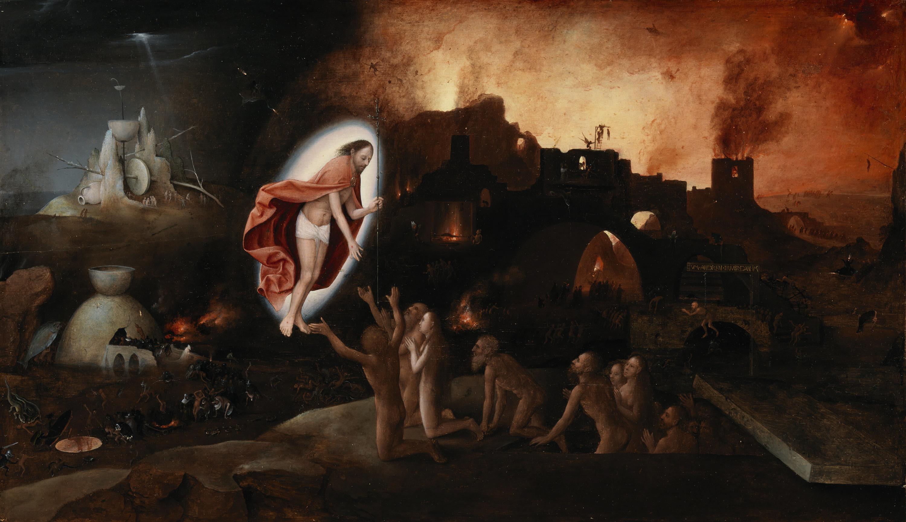 Zstąpienie do limbus - Hieronymus Bosch