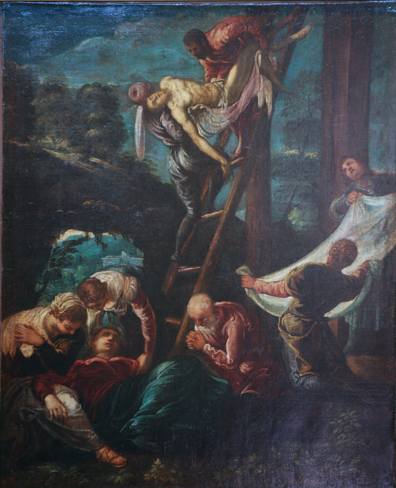 Upadek z Krzyża - Jacopo Tintoretto
