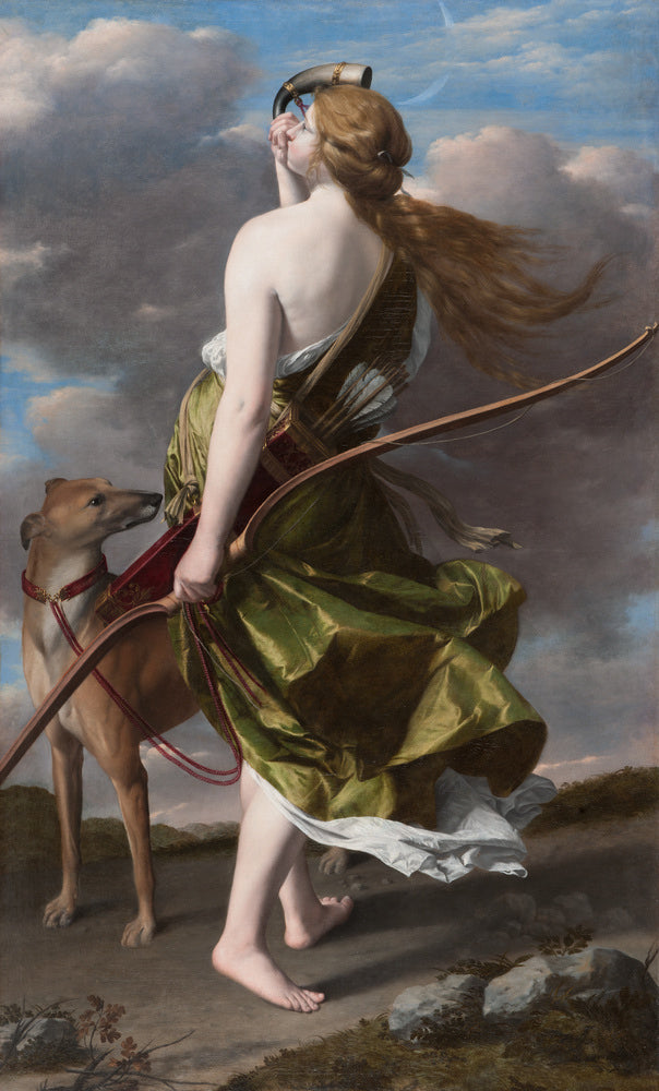 Diane myśliwa - Orazio Gentileschi