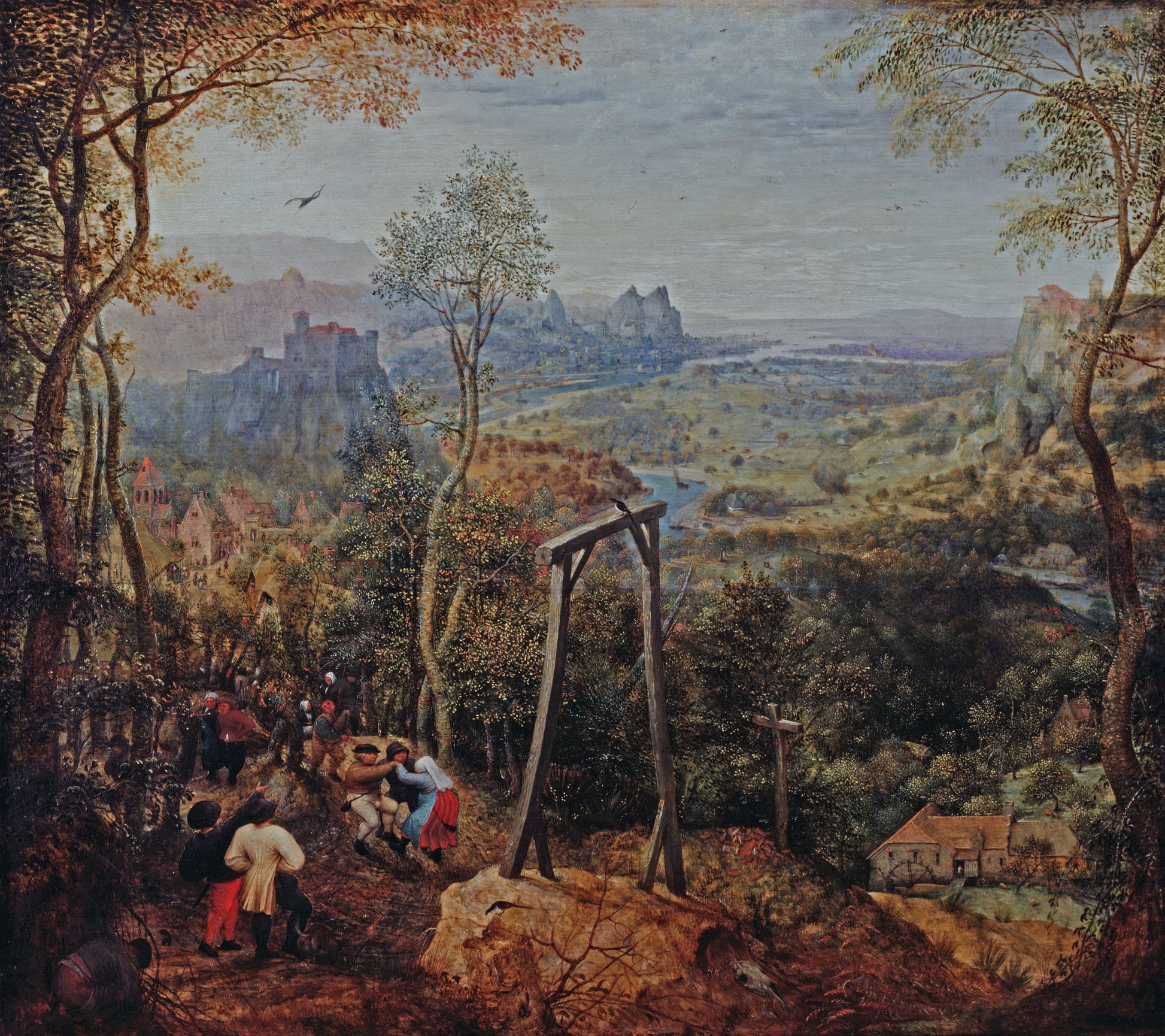 Sroka na szubienicy - Pieter Brueghel Starszy