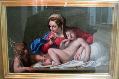 Vierge à l’Enfant avec saint Jean - Domenichino - Alpha Reproduction