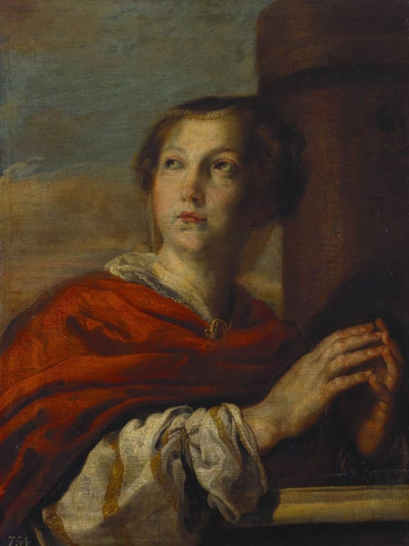 Sainte Barbe - Domenico Fetti
