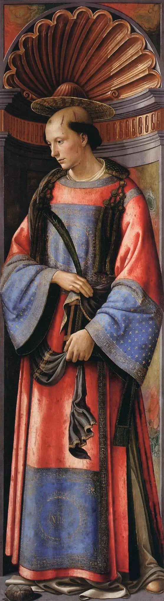 Święty Étienne Protomęczennik - Domenico Ghirlandaio