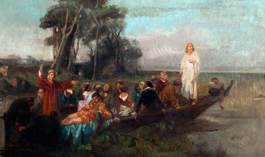 Le bateau de la vie - Domenico Morelli