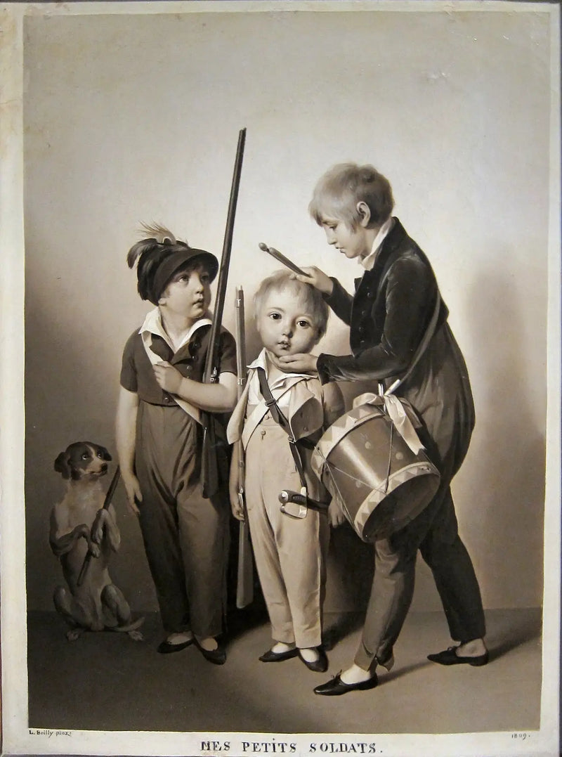 Moi mali żołnierze - Louis-Leopold Boilly