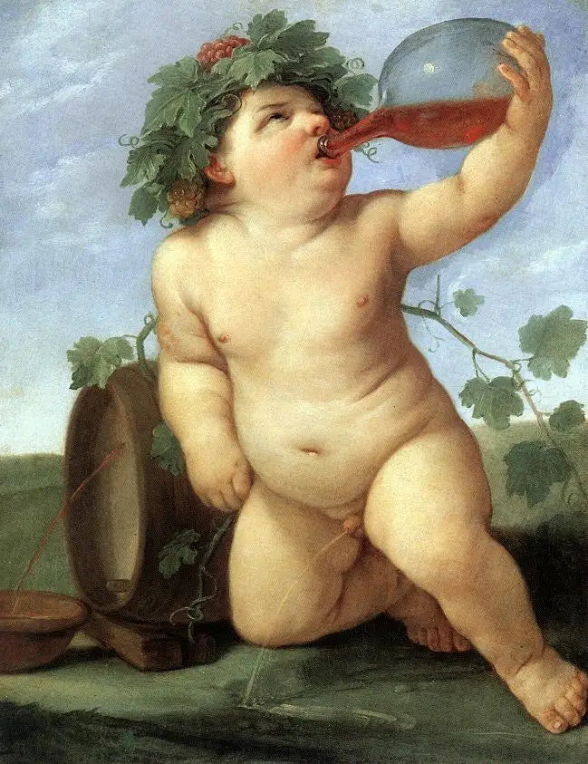 Pić Bacchusa - Guido Reni