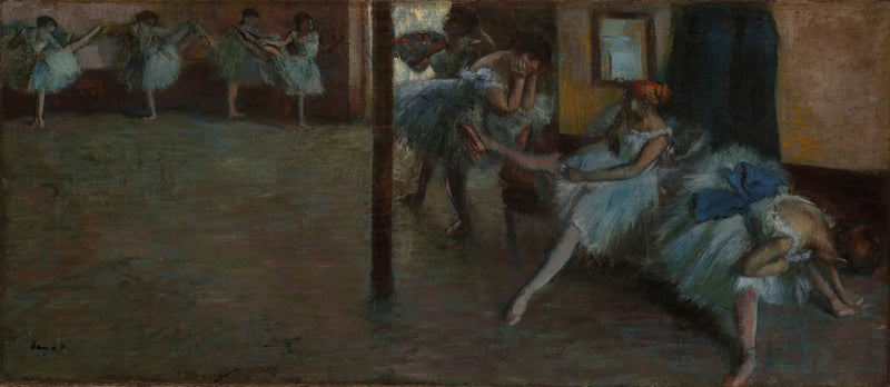 Powtórzenie baletu - Edgar Degas