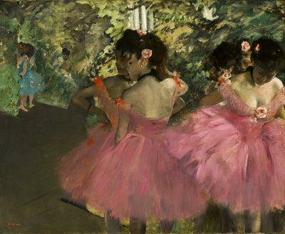 Reproduction du tableau « Danseuses en rose - Edgar Degas » par Alpha Reproduction en peinture à l’huile