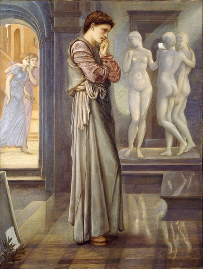 Pygmalion et l’Image - Les Désirs du Cœur - Edward Burne-Jones - Alpha Reproduction