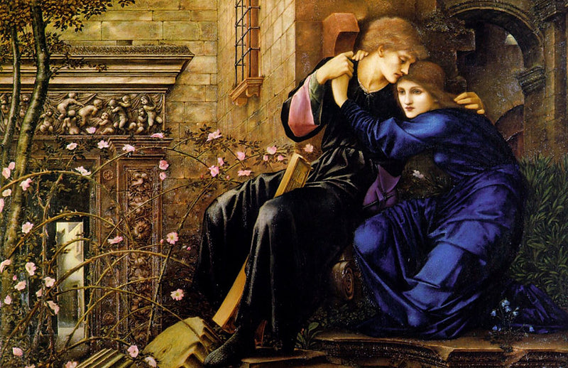 Miłość wśród ruin - Edward Burne-Jones