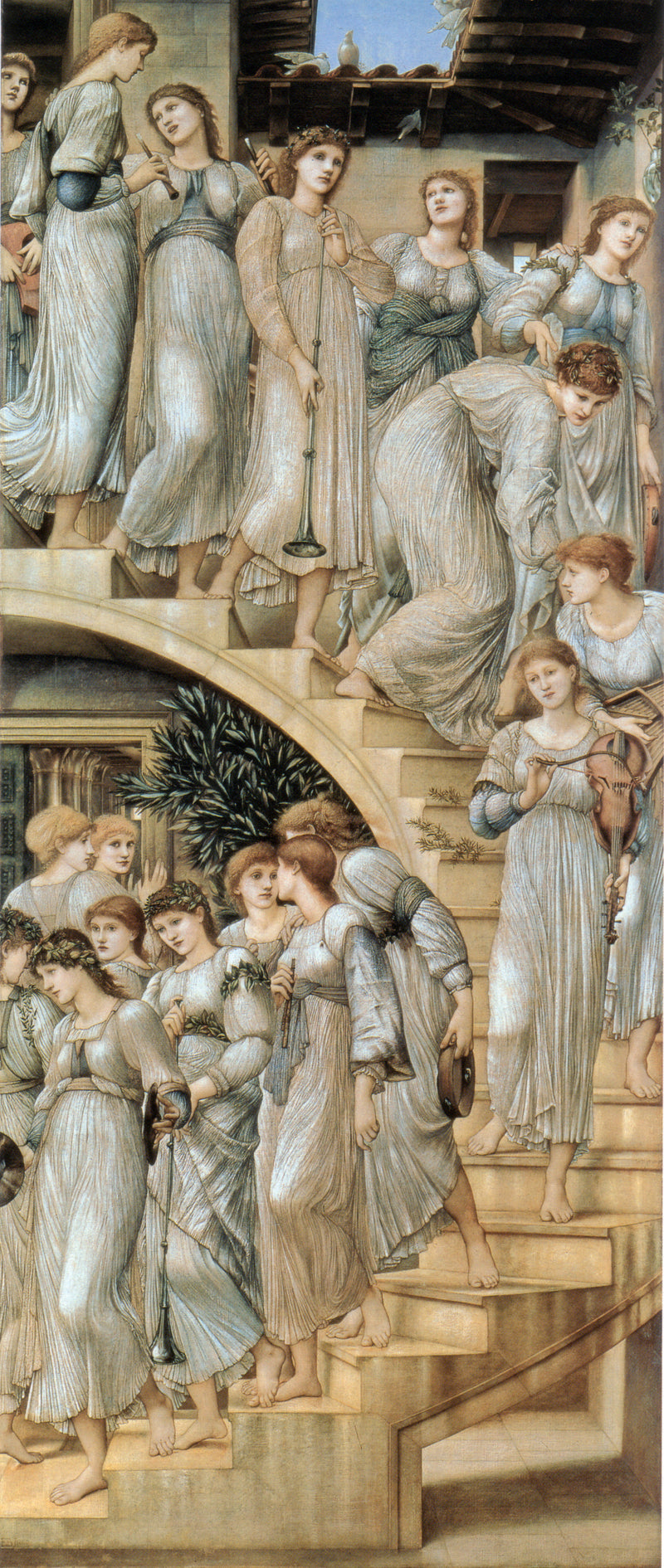 Złota Schody - Edward Burne-Jones