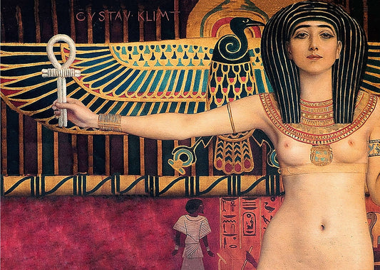 🏺 Starożytny Egipt – Izyda – Gustav Klimt (ok. 1890-1891)