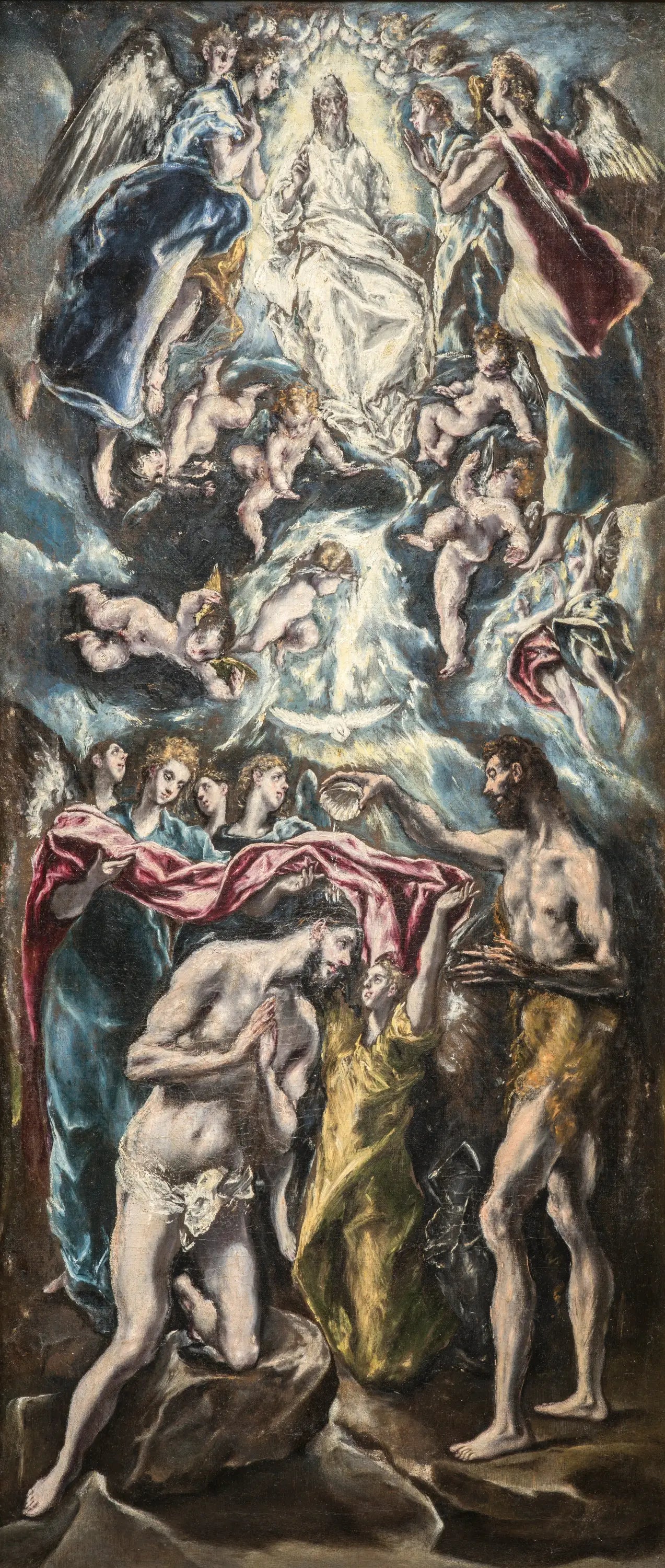 Le Baptême du Christ - El Greco - Alpha Reproduction