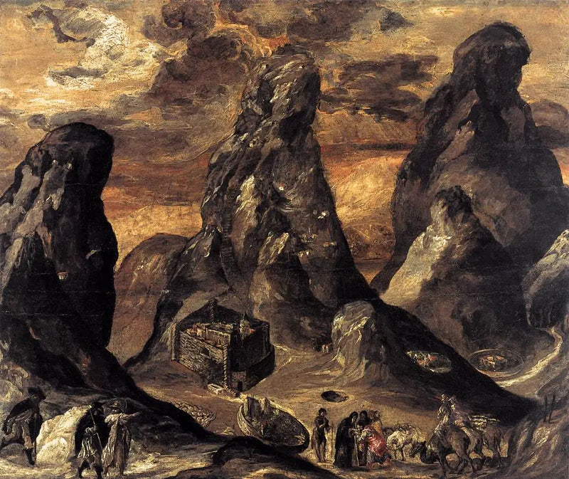 Góra Synaj - El Greco