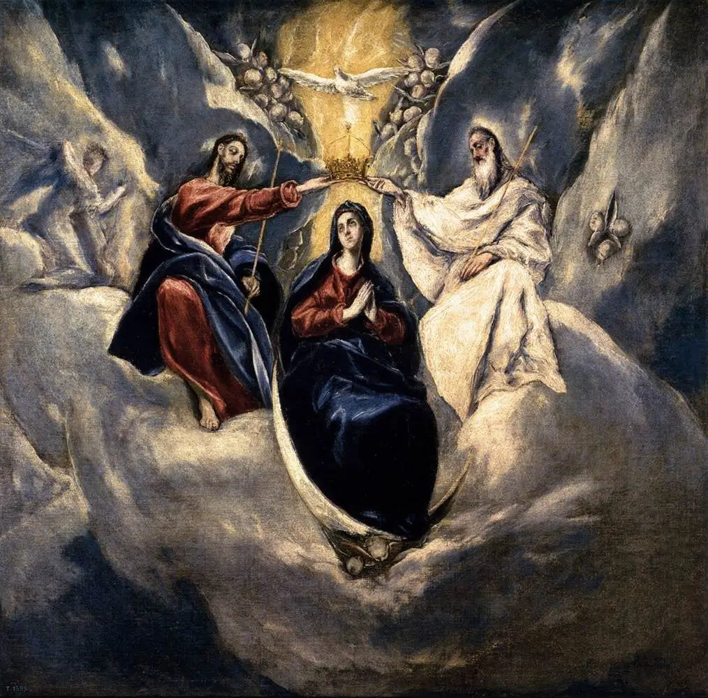 Le Couronnement de la Vierge - El Greco - Alpha Reproduction