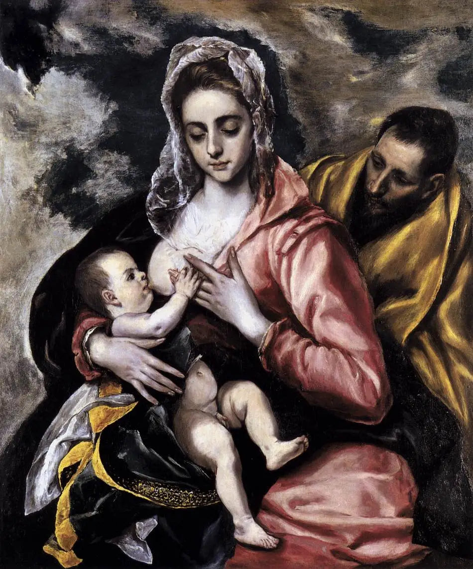 La Sainte Famille. - El Greco - Alpha Reproduction