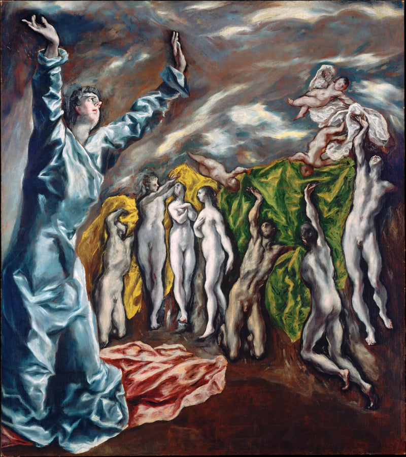 Otwarcie piątej pieczęci - El Greco