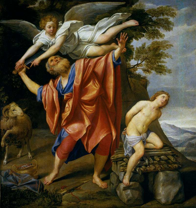 Ofiara Abrahama - Domenichino