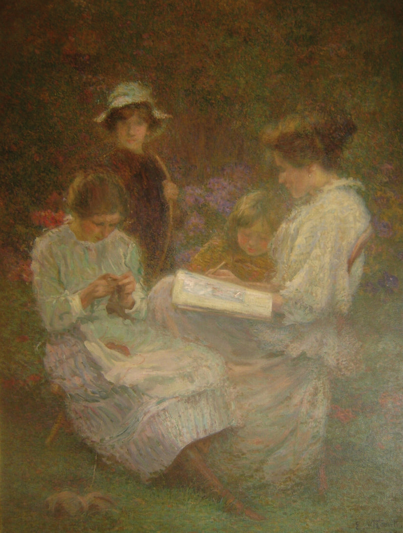 La famille de l'artiste - Eliseu Visconti