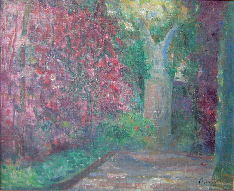 Meu jardim em Copacabana - Eliseu Visconti