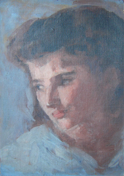Portrait d'une jeune fille - Eliseu Visconti