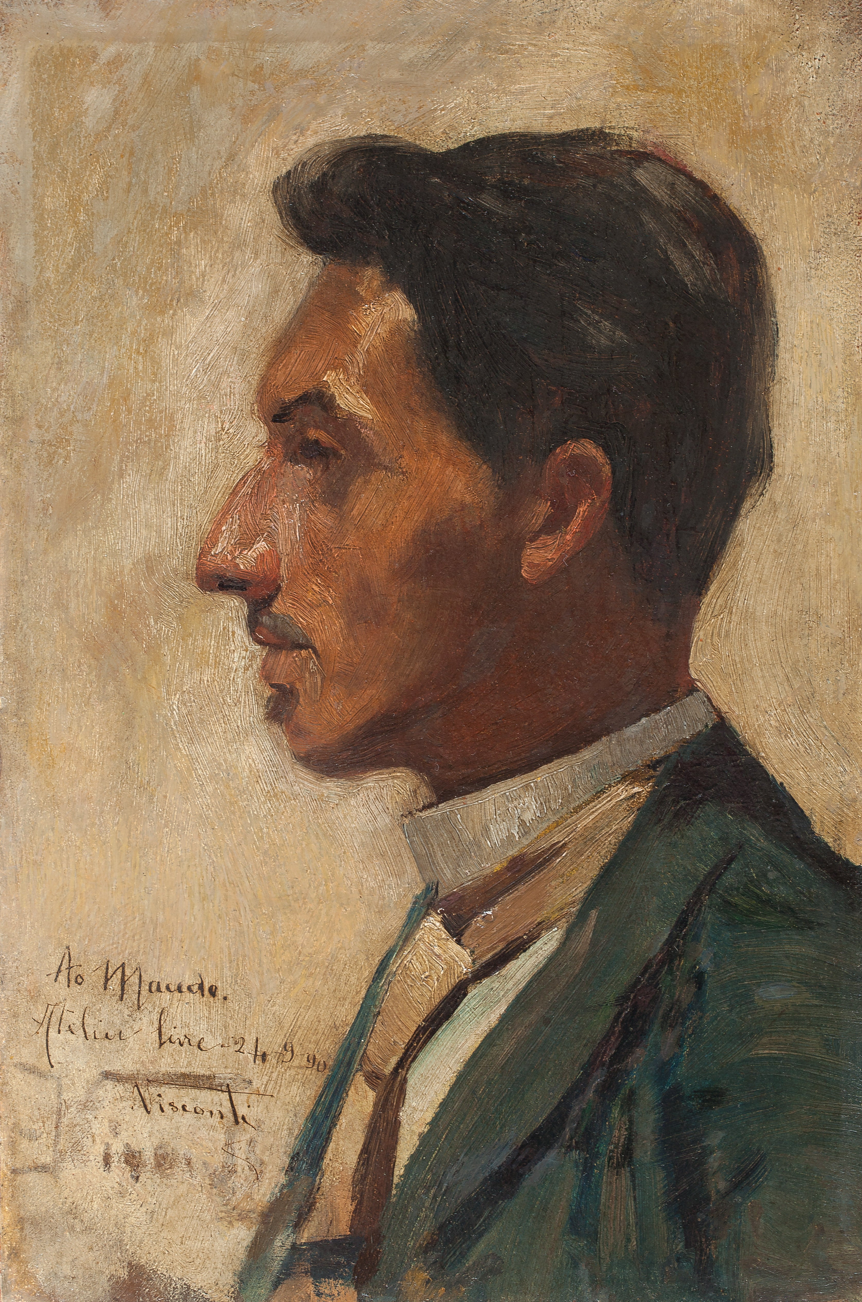 Portrait de Macedo - Eliseu Visconti