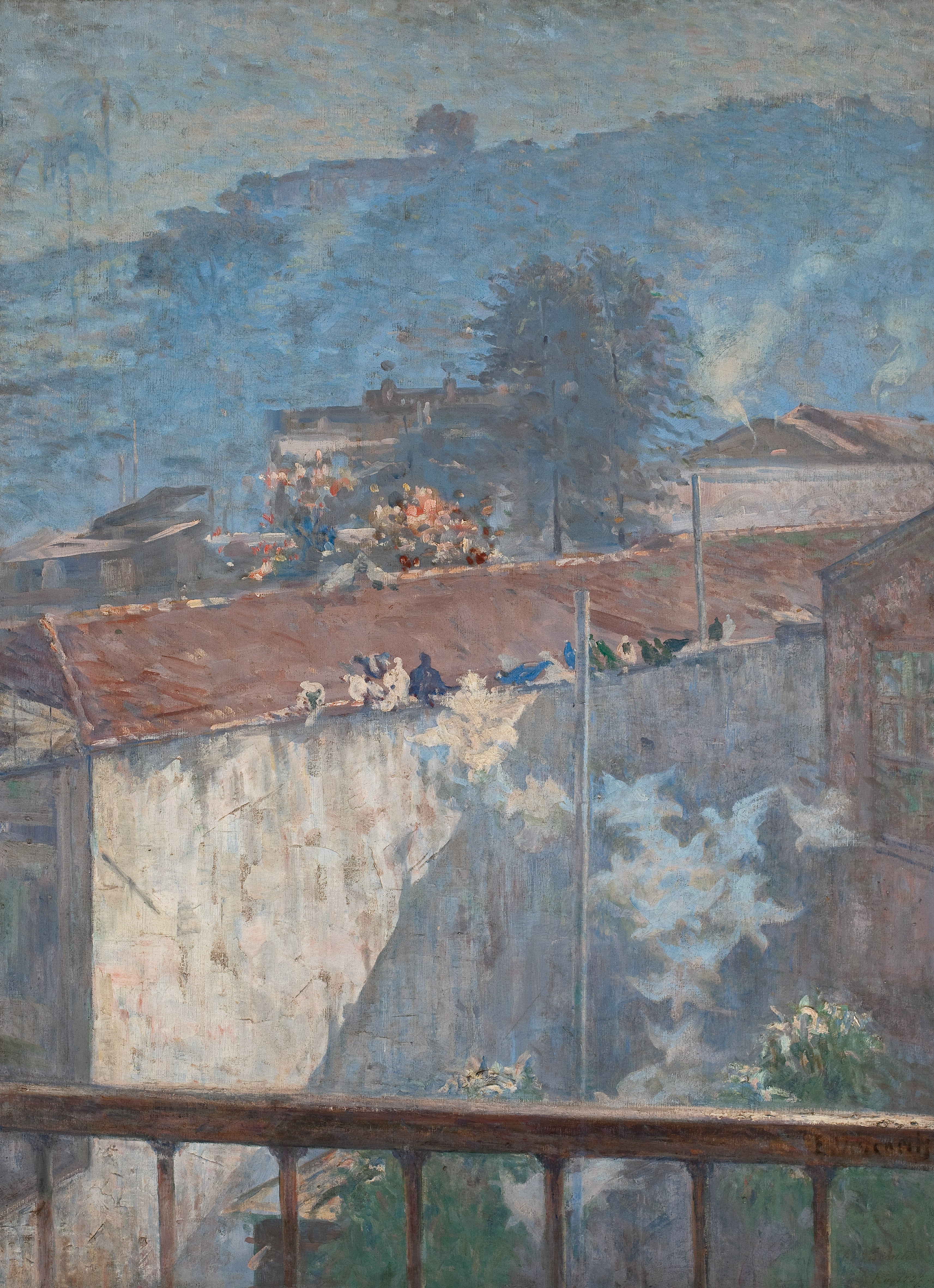 Pombos de mon atelier - Eliseu Visconti