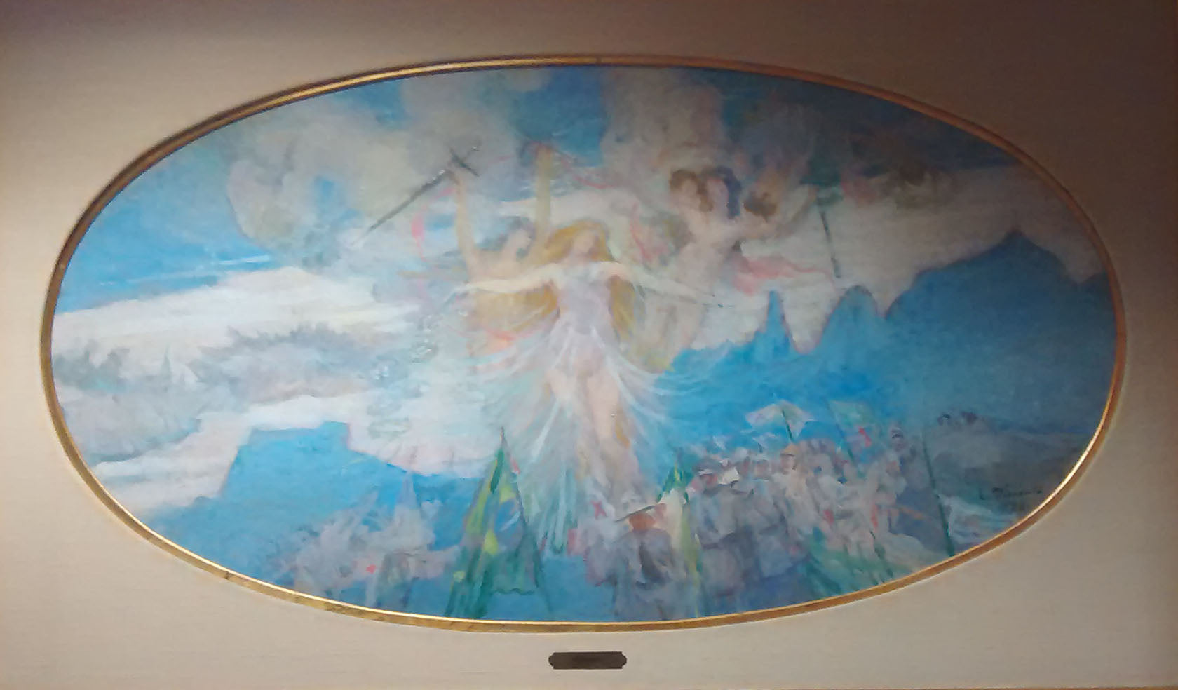 O Brasil liderando a América - Eliseu Visconti