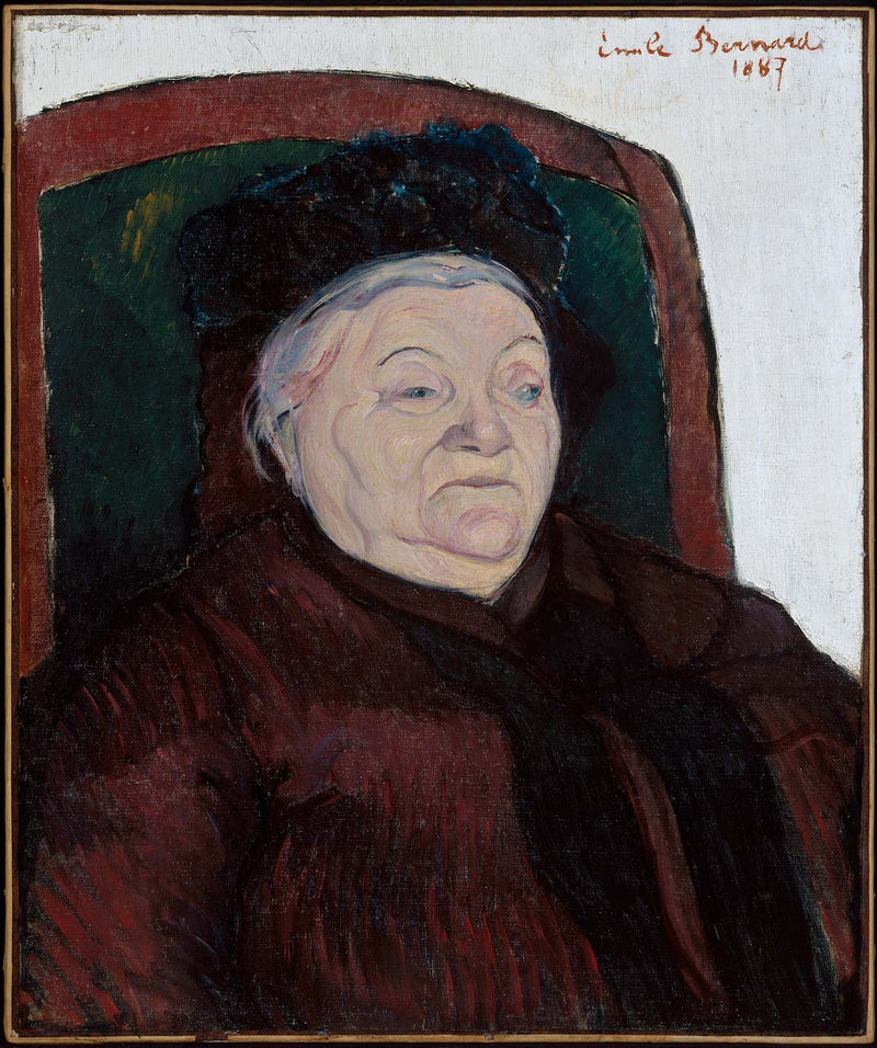 Babcia artysty - Émile Bernard