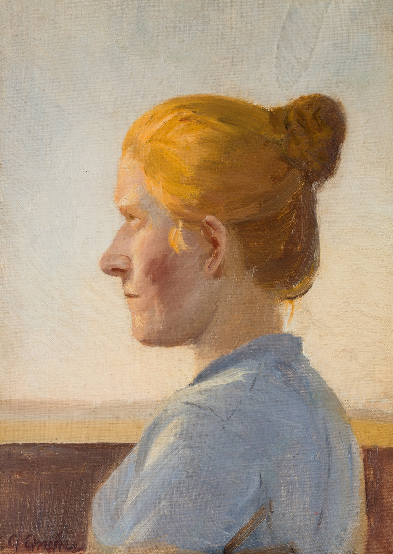 Młoda kobieta ze Skagen - Anna Ancher