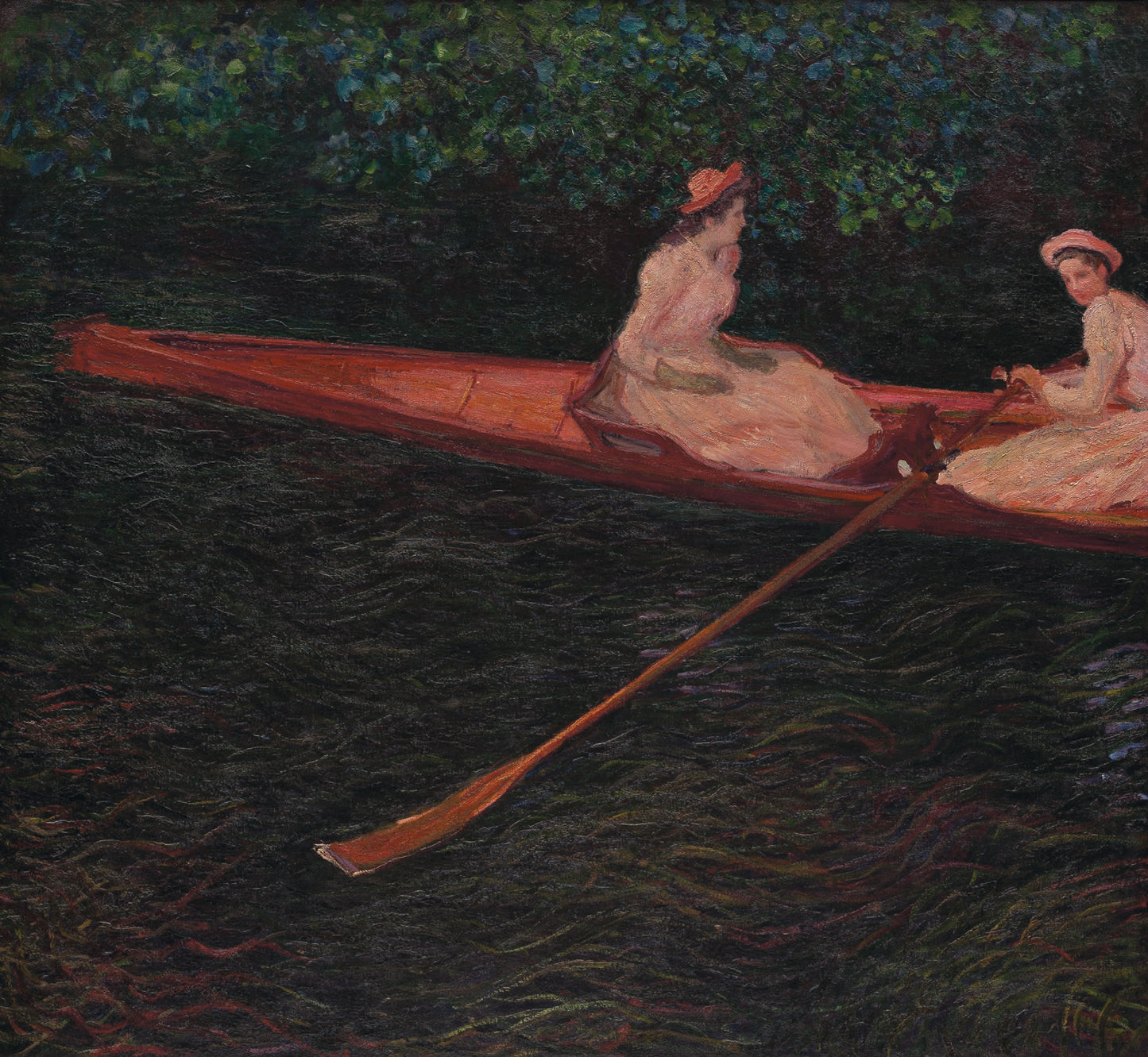 🚣‍♀️ W kanoe na Epte – Claude Monet (około 1887–1890)