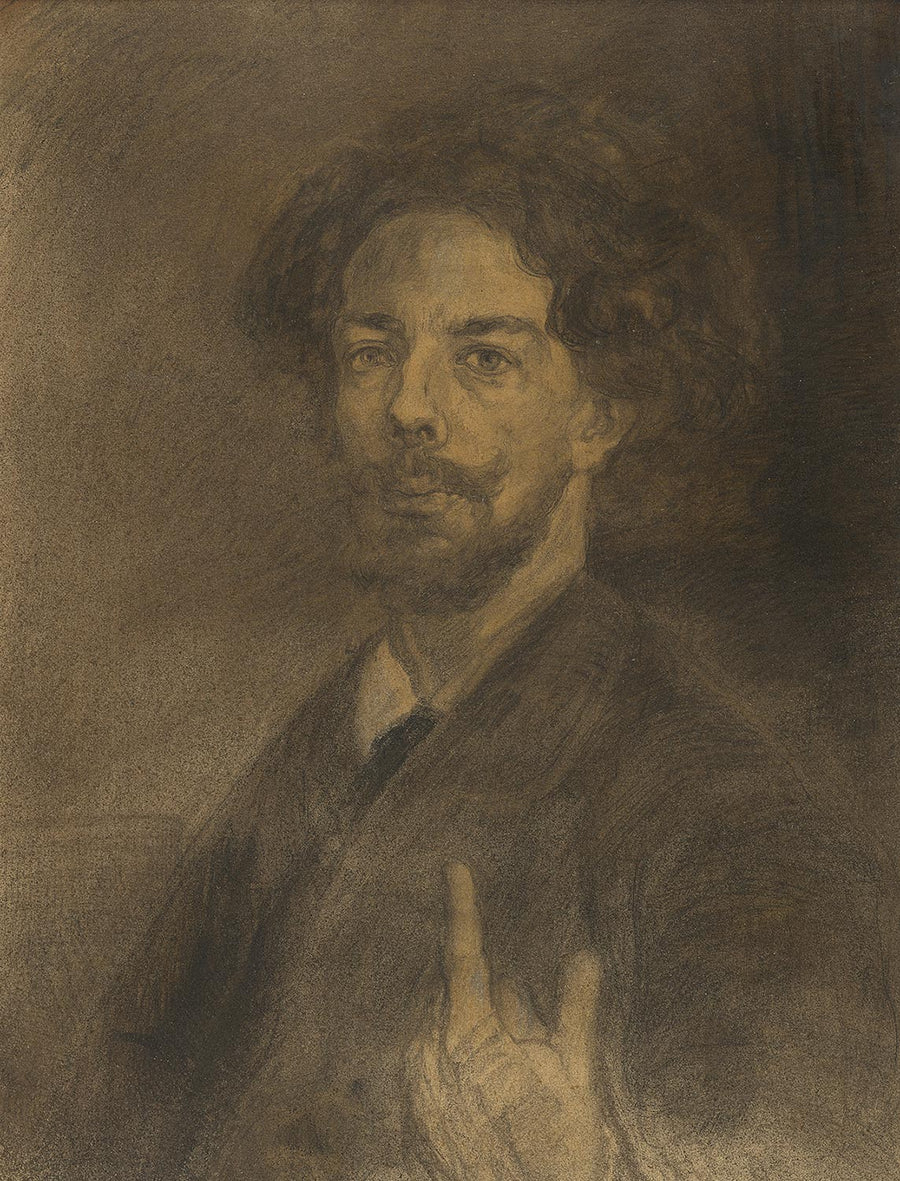 Self-Portrait (1884) - James Ensor