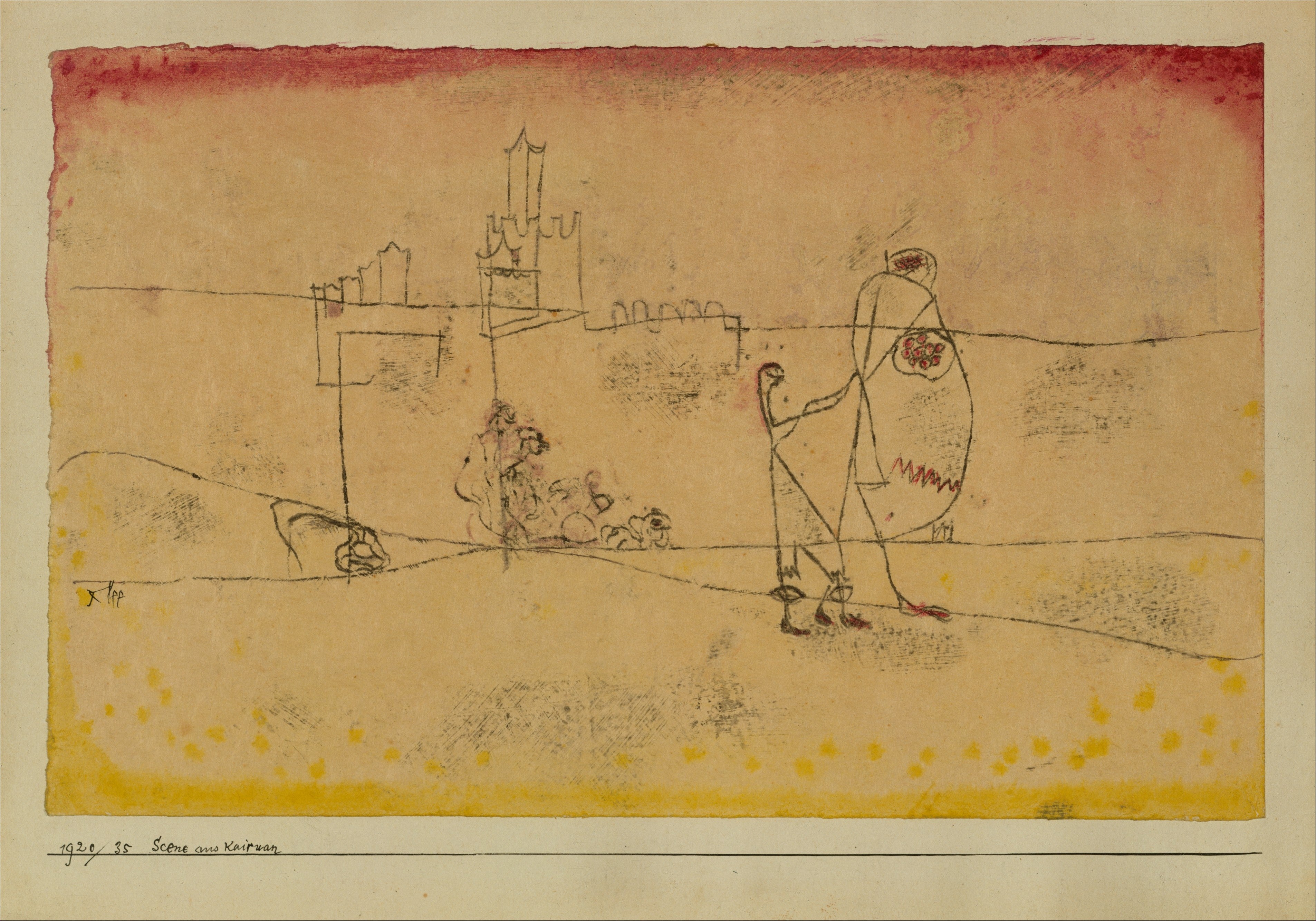 Epizod w Kairuanie - Paul Klee
