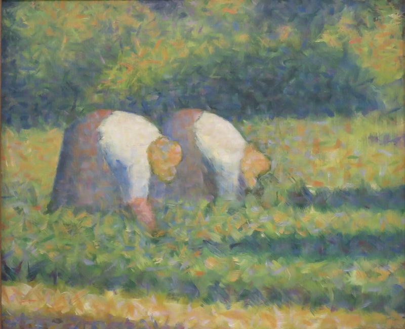 Chłopki przy pracy - Georges Seurat