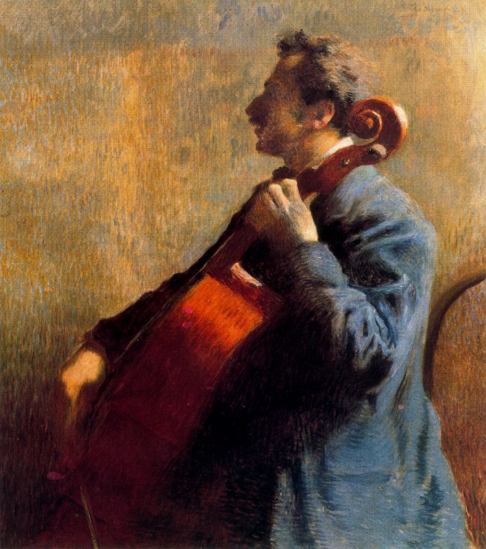 Wiolonczelista - Federico Zandomeneghi