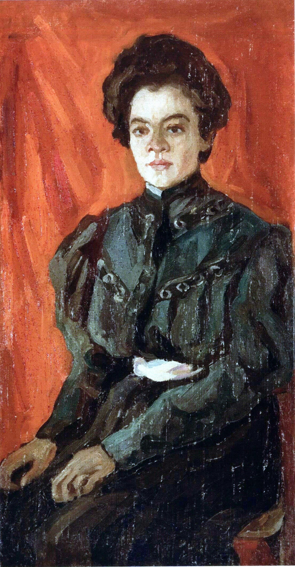 Portrait de femme - Olga Rozanova