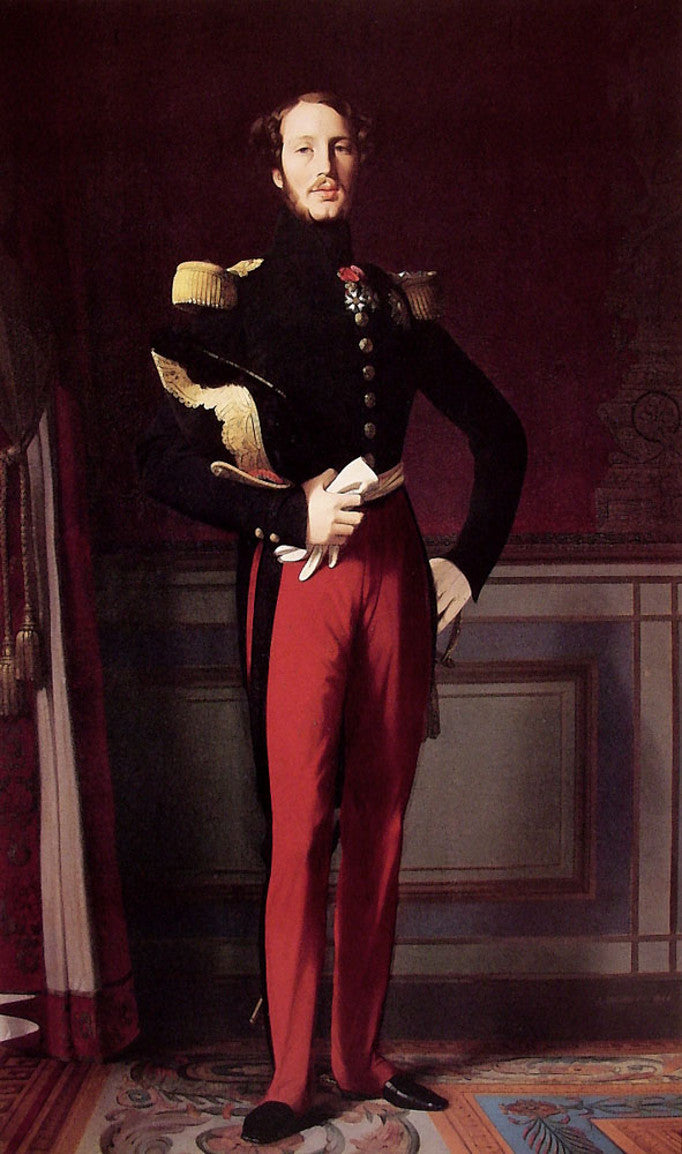 Ferdinand-Philippe, książę Orleanu (1810-1842) - Jean-Auguste-Dominique Ingres
