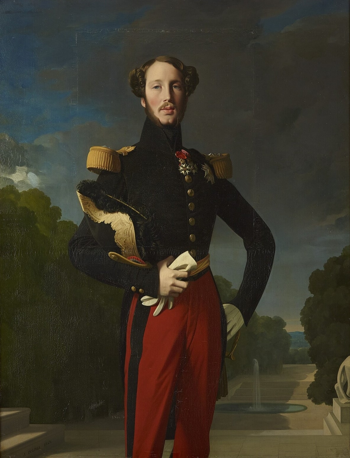 Ferdinand-Philippe-Henri, książę Orléans (1810-1842) - Jean-Auguste-Dominique Ingres