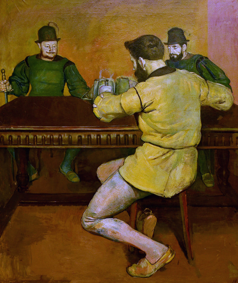 Pijacy - Ferdinand Hodler