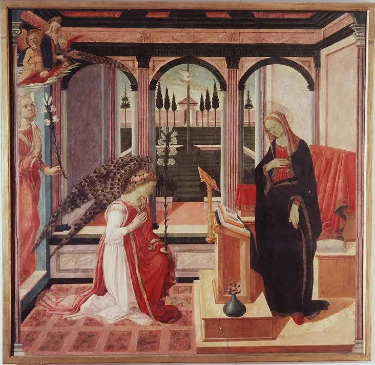 Zwiastowanie - Filippino Lippi