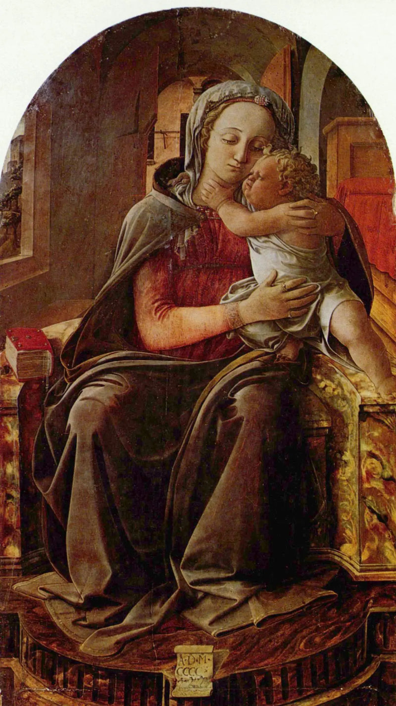 Dziewica z Tarquinii - Fra Filippo Lippi