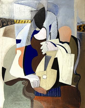 Jeune fille à la mandoline, Emil Filla, 1929