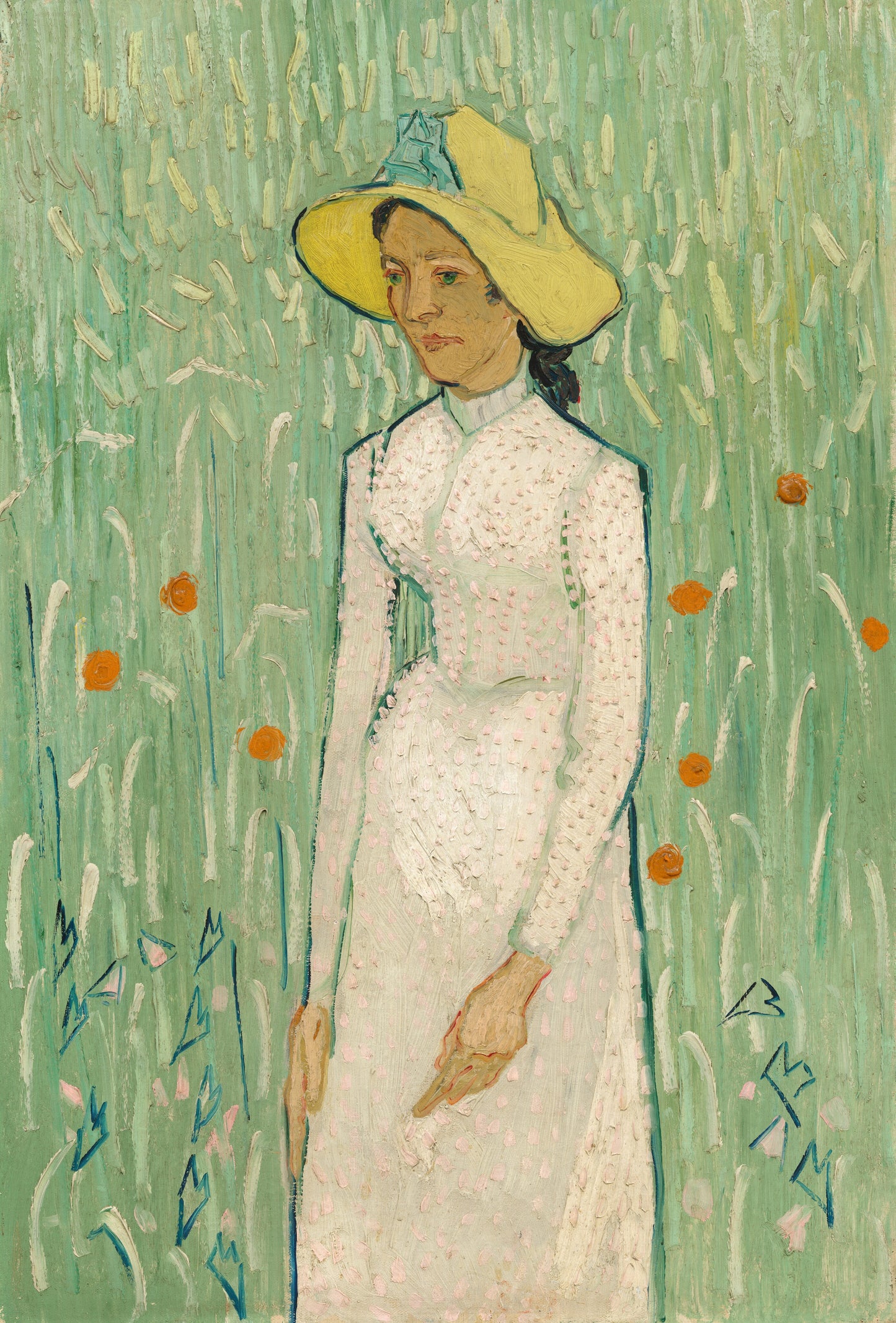 👒 Dziewczyna w bieli – Vincent van Gogh (1890)