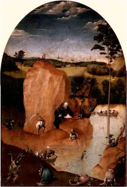 Kuszenie św. Antoniego - Hieronymus Bosch