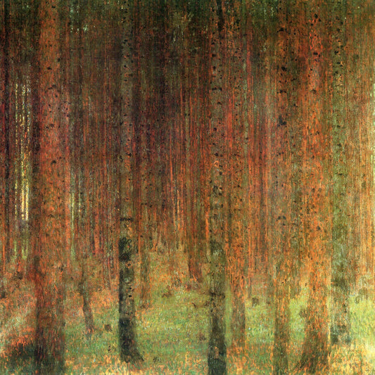 🌲 Las sosnowy II – Gustav Klimt (około 1901)