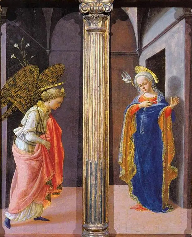 Zwiastowanie - Fra Filippo Lippi