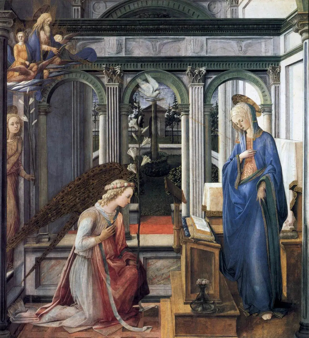 Annonciation - Fra Filippo Lippi - Alpha Reproduction