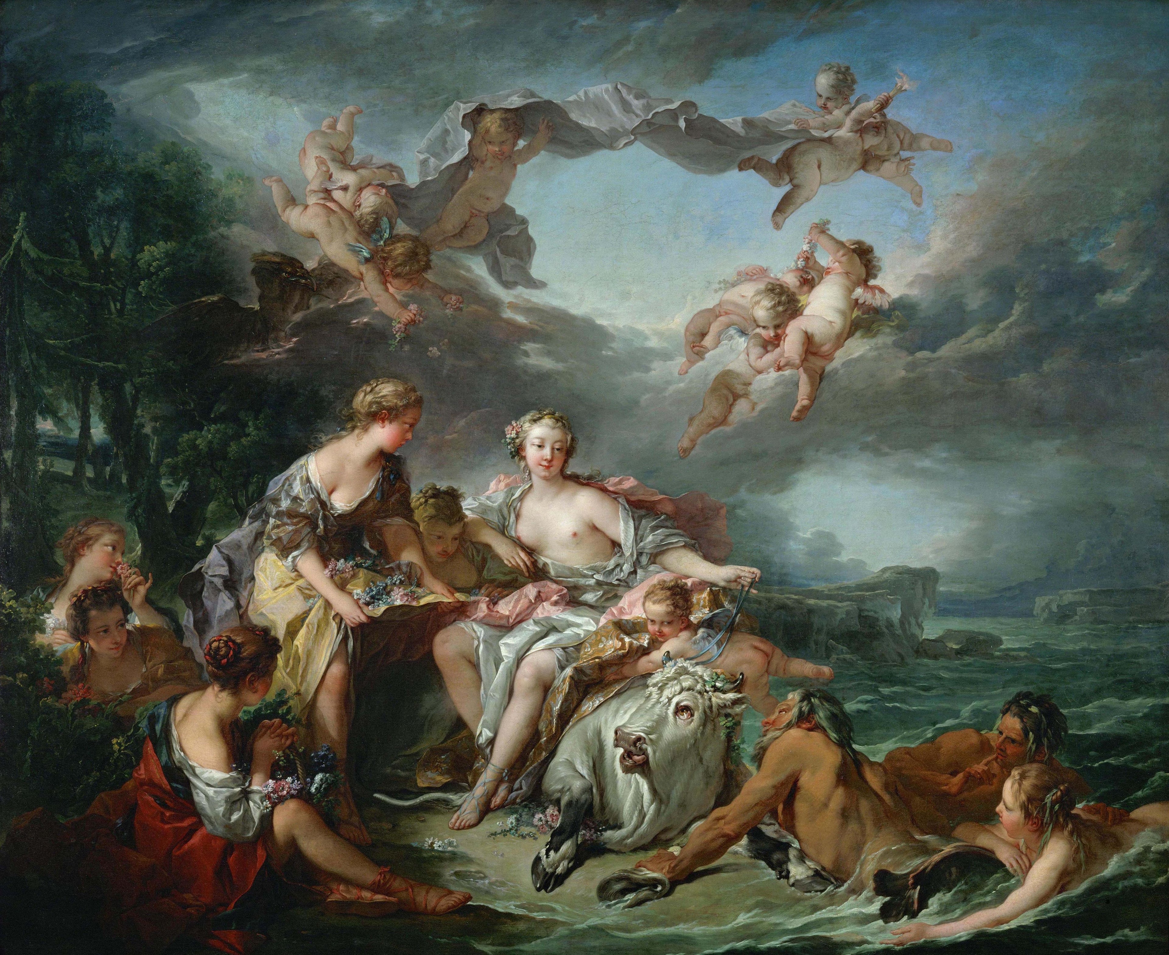 L'Enlèvement d'Europe - François Boucher