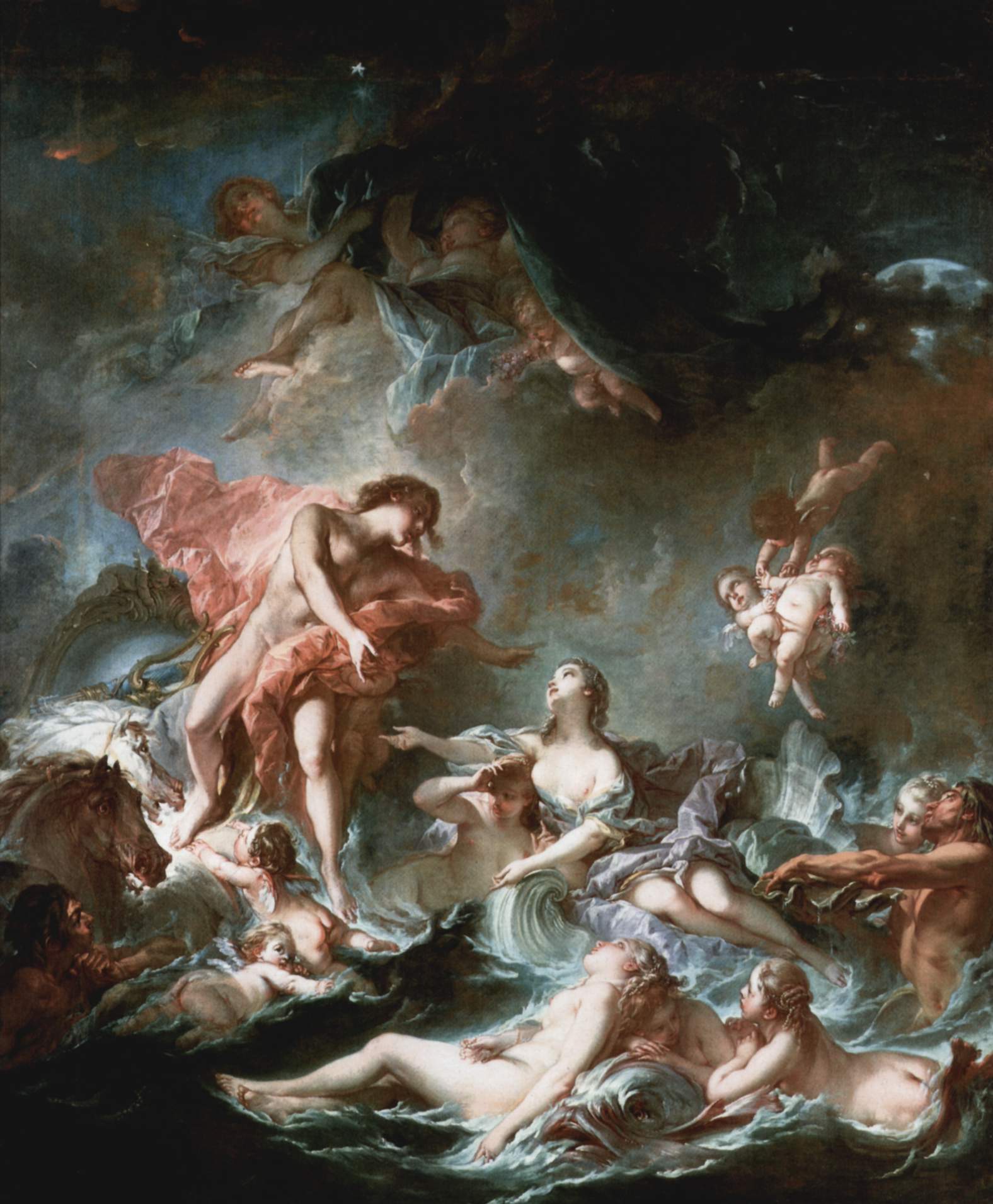 Le Coucher du soleil - François Boucher